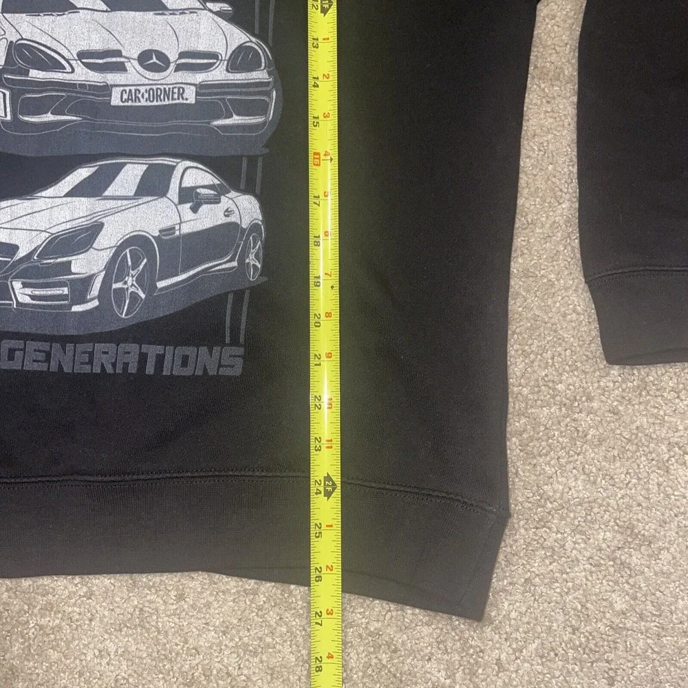 Mercedes Benz SLK Generations Crewneck Sweatshirt Mens Size Large - Picture 4 of 5